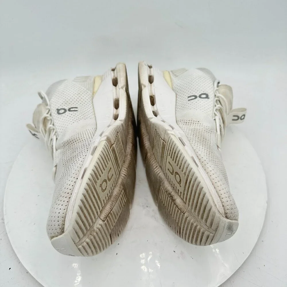 On Cloudnova Swiss Engineering Women Size 8.5 26.98225 Undyed White Shoes
